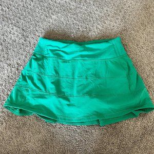 Kelly Green Lululemon Athletic Skirt